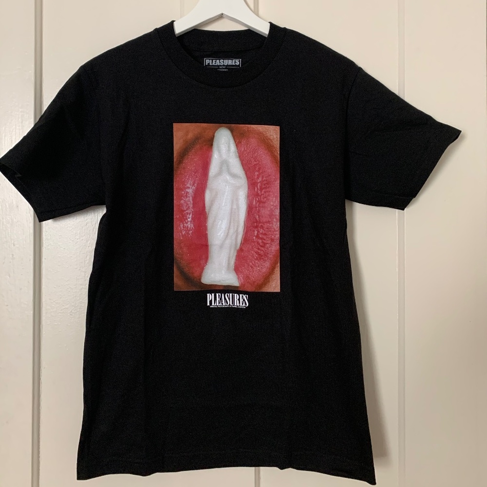 PLEASURES Pray tshirt